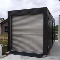 Abri de voiture en structure légère en acier sur mesure, couleur personnalisable, abri de rangement modulaire pour chantier
