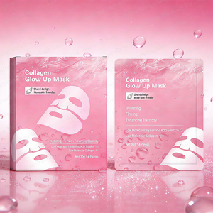 Masque facial en <span class=keywords><strong>bio</strong></span>-collagène personnalisé avec logo d'usine, soin coréen, collagène profond, anti-rides, lifting, masques en feuille pour <span class=keywords><strong>le</strong></span> visage - Product Image 1