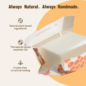 Gloway <span class=keywords><strong>Savon</strong></span> naturel parfumé fait à la main, rafraîchissant, hydratant, à base de plantes, barre de <span class=keywords><strong>savon</strong></span> de luxe personnalisé parfumé - Product Image 3