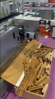 Distributeur de rouleaux de papier d'emballage en nid d'abeille Machine de fabrication de papier en nid d'abeille