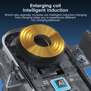 Supporto per telefono con caricatore per Auto intelligente per caricabatterie per Auto in vetro Touch Sense - Product Image 4