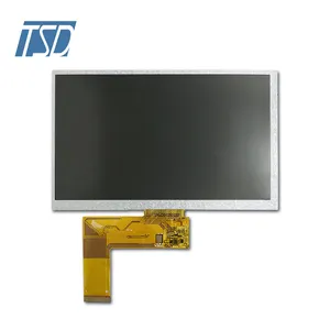 อินเทอร์เฟซ RGB 800*480ความละเอียด7 Tft Lcd Panel โมดูลการแสดงผลหน้าจอ7นิ้ว