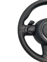 Volant en cuir personnalisé pour mini Cooper R55 R56 R57 R58 R59 R60 Volant en fibre de carbone Affichage LED personnalisé