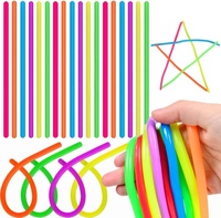 Jouet sensoriel Monkey Noodle, cordes extensibles, nouilles sensorielles, jouets apaisants, cordes extensibles de qualité supérieure pour enfants et adultes, distributeur automatique
