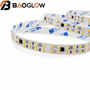 ไฟ LED แบบยืดหยุ่น SMD2835 ขนาด 5 ซม. ตัดได้ แถวคู่ 240 ดวง/เมตร AC220V 18 วัตต์/เมตร แผงวงจรทองแดง 11 มม. 18/35 3000K/4000K/6500K สำหรับห้องนั่งเล่น - Product Image 1