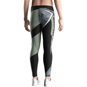 Pantalones de Compresión Deportivos para Hombre, Alta Elasticidad, Secado Rápido, Tela Transpirable para Artes Marciales, Entrenamientos de Gimnasio y Sparring - Product Image 4