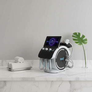 Removedor de Cravos 360 6 em 1 2025 Máquina de Hidrodermoabrasão para Limpeza Facial/Máquina de Hidrodermoabrasão Escova de Limpeza Facial para Rugas - Product Image 1