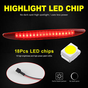 Luz LED de freno de montaje alto, para <span class=keywords><strong>Mini</strong></span> <span class=keywords><strong>Cooper</strong></span> <span class=keywords><strong>R50</strong></span> R53, parada trasera de humo rojo, tercera, para 2002, 2003, 2004, 2005, <span class=keywords><strong>2006</strong></span> - Product Image 5