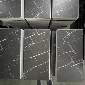 Spc sang trọng Vinyl sàn đá cẩm thạch Giá màu 100% UV lớp phủ sàn đá cẩm thạch bóng nhìn đơn giản 4mm 5mm 6mm SPC sàn - Product Image 5