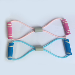 Bande de résistance en forme de 8, 96 cm de long, pour l'ouverture des épaules, le remodelage du dos, le yoga, les étirements et les exercices de fitness - Product Image 3