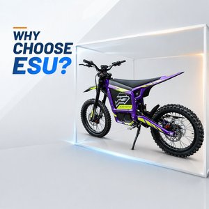 Nouvelle <span class=keywords><strong>moto</strong></span> tout-terrain électrique sans balais ESU Grasshopper 12 kW 72 V |   <span class=keywords><strong>Moto</strong></span> électrique tout-terrain <span class=keywords><strong>California</strong></span> Stock 80 km/h+ - Product Image 3