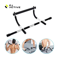PJ porte barre horizontale cadre de porte dispositif de traction sans poinçon maison hommes femmes intérieur Fitness entraînement équipement de sport barre de traction
