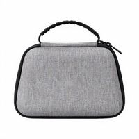 Étui de transport rigide portable gris en EVA pour manette de jeu, avec fermeture éclair, étanche et antichoc, pour Sony PS5 PS4 Microsoft