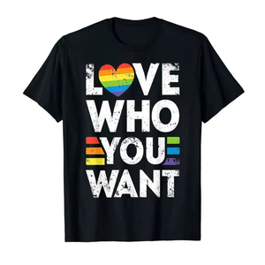 Venta al por mayor LGBTQIA SOY SUPER GAY Igualdad Camiseta Orgullo Gay Ropa Camiseta Orgullo Gay Diseño RainbowTshirt - Product Image 3