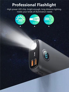 海图<span class=keywords><strong>2025</strong></span>畅销产品制造商批发便携式充电器电池发光二极管显示器22.5W 20000毫安时便携式电源 - Product Image 6