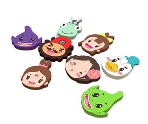 Aimant de réfrigérateur en pvc souple sur mesure, 10 pièces, souvenir de noël - Product Image 2