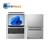Portátil Ligero CoreNest de 15.6 Pulgadas para Estudiantes, Intel N5100 Ultra Delgado, para Educación y Aprendizaje en Línea, con Huella Dactilar