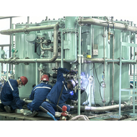 Installation d'azote PSA marine robuste de qualité supérieure en acier inoxydable 304/316, pureté 95%, avec ensemble de filtration complet et séparé sur skid