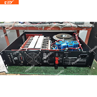 Amplificateur de puissance EP4000 2CH*500W /600W 2U avec panneau en aluminium, système de sonorisation professionnel, amplificateur de puissance PA pour discothèque, scène, église