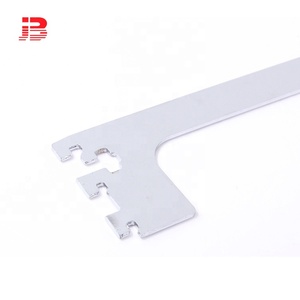 10 "12" <span class=keywords><strong>14</strong></span> "Chrome duy nhất khe cắm Kệ khung giá cho gỗ kim loại Kệ hỗ trợ chân đế cho thủy tinh - Product Image 2