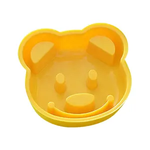 Little Bear Shape Sandwich Mold Bread Biscuits Embossed Device Cake Mold Maker DIY Mold Cutter kitchen breakfast accessories