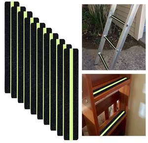 Nastro Antiscivolo Adesivo, Nastri di Trazione Antiscivolo con Effetto Fluorescente al Buio, PTFE PET PE Impermeabile Resistente alle Alte Temperature per Gradini - Product Image 5