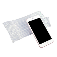 Emballage à bulles gonflable en colonne d'air pour téléphone portable, matériau PA+PE, imperméable et écologique, 18x20cm