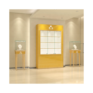 Vitrina <span class=keywords><strong>de</strong></span> Vidrio LED Personalizada Lilai para Joyería, Exhibición <span class=keywords><strong>de</strong></span> Lujo para Tiendas, Ecológica y Reciclable - Product Image 3
