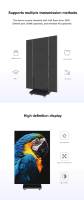 Pantalla LED Plegable Triple P1.8 P2 P2.5 P3, Control Inteligente, Alta Definición