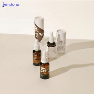 Insert en papier cylindrique recyclable de haute qualité pour emballage de tubes d'huiles essentielles, avec impression par estampage à chaud - Product Image 3