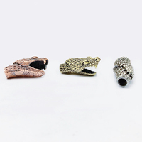 Bracelet de perles en laiton personnalisé pour la fabrication de bijoux à bricoler soi-même Accessoires Paracord avec différents styles