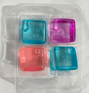 Megan NeeDoh Nice Ice Baby Lot de <span class=keywords><strong>4</strong></span> Boîtes Mystères Jouet Squishy Glaçon Anti-stress Jouet Sensoriel Doux à Presser pour Enfants et Adultes - Product Image 2