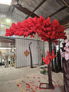 Arbre artificiel de <span class=keywords><strong>cerisier</strong></span> japonais vert géant, personnalisable <span class=keywords><strong>en</strong></span> couleurs et <span class=keywords><strong>en</strong></span> hauteur, pour décoration de mariage <span class=keywords><strong>en</strong></span> extérieur - Product Image 4
