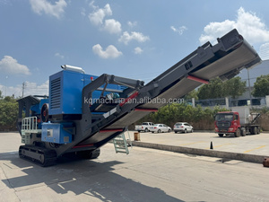 Trituradora de Roca Móvil de PE de Alta Calidad, 40-60 Toneladas, Máquina Trituradora de Piedra, Trituradora de Impacto Móvil 250-400, Chasis Móvil - Product Image 3
