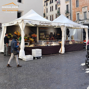 3x3 4x4 5x5 lễ hội tạm thời gian hàng ngoài trời phục vụ quầy hàng PVC triển lãm thương mại Lều đỉnh cao chùa lều cho sự kiện - Product Image 4