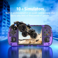 Nouvelle console de jeu portable R45H, écran 4,2 pouces, WIFI, 64 Go, système Linux, lecteur de jeux vidéo rétro portable, console R36S