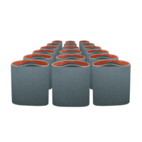 Vente directe usine : Rouleau de toile abrasive en carbure de silicium de haute qualité, couleur rouge, excellent prix de gros