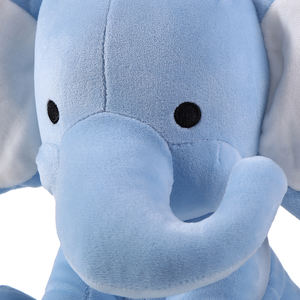 Peluche di Elefante Giocattolo, Elefante Dottore con Grandi Orecchie, Giocattoli Morbidi in Rosa, Grigio e Blu - Product Image 3