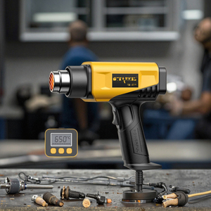 Industrial 2000W LCD temperatura ajustable calefacción eléctrica soplador soldadura película retráctil <span class=keywords><strong>pistola</strong></span> <span class=keywords><strong>de</strong></span> aire caliente sellado soldadura <span class=keywords><strong>de</strong></span> plástico - Product Image 2