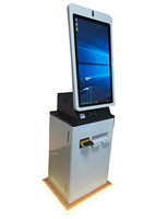 Écran tactile capacitif 10 points 19 pouces, système d'exploitation Linux/Windows, distributeur automatique de billets, kiosque SDK pour la vente de billets en libre-service