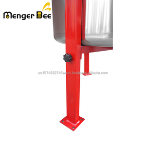 Mejor Precio: Extractor Manual de Miel Menger Bee de 8 Cuadros con Cesta Interior de Acero Inoxidable, Separador de Miel Reversible - Product Image 5