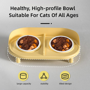 Durable Ceramic Pet Feeder Bowls for Dogs Cats Chickens <strong>Birds</strong> No Spill No Slip Mat for Food Water Premium Pet Bowls &amp; Feeders - Product Image 6