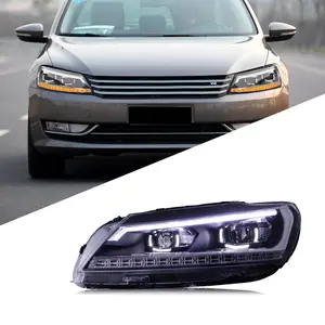 Vw Passat B7用LEDヘッドライト2011 2012 2013 2014 2015 2016 DRLキセノンランプヘッドランプ