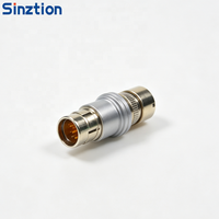 Conector de Aviación Macho-Hembra Impermeable de Empuje y Tracción Sinztion Serie F F102, Reemplazo del Conector Fischer