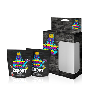 Tùy chỉnh in túi Mylar 3.5 với hộp hiển thị thiết kế miễn phí đứng lên túi Mylar hộp và túi để lưu trữ thực phẩm - Product Image 1