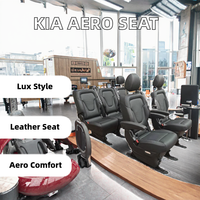 Siège aérodynamique en cuir modifié pour Kia Van et voiture sur le thème de l'avion Élégant et confortable