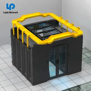 Ningbo Lepin Factory Hot Sell Smart Data Center Aisle Containment Network Cabinet Glass Door Server Rack 42u 47u Cabinet Price