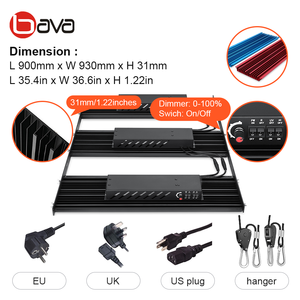 BAVA uv interruptor luz lm301h v3 oslon 660nm rojo lejos rojo 720w lleno espectro led 5x5 crecer luces - Product Image 3