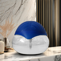 Machine portable en plastique pour le lavage et la rafraîchissement de l'eau, 1800 ml, avec lumière et aromathérapie sans brume et humidification