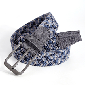 <span class=keywords><strong>Ceinture</strong></span> de golf en cuir premium IGM, <span class=keywords><strong>ceinture</strong></span> en tissu de soie doux de luxe, boucle à ardillon, <span class=keywords><strong>ceinture</strong></span> tressée élastique pour femmes et hommes - Product Image 1